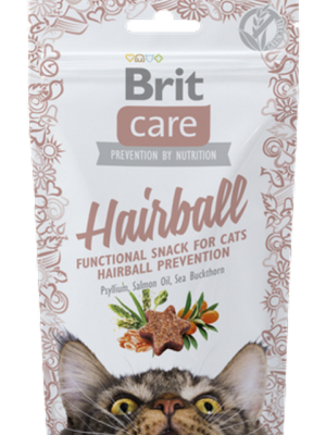Brit Care 50 gr X 12 ADET Tüy Yumağı Engellemek İçin, Tahılsız, Fonksiyonel Kedi Ödülü