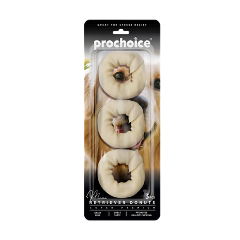 1138350_284Donuts.png Prochoice 3 parça Mini Retriever Donuts, Köpekler için Mini Donut Ödül Maması - Görsel 1