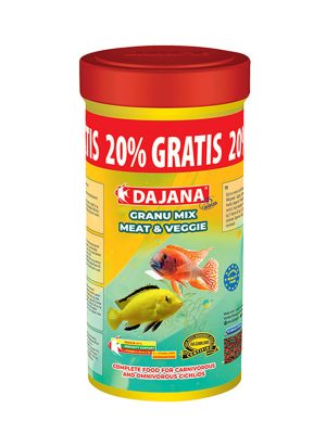 Dajana Granu Meat-Veggie Mix 250+50Ml Promo 150Gr