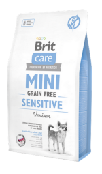 Brit Care 2 kg Mini Irk Hassas Köpekler İçin, Tahılsız, Hipoalerjenik Geyik Etli Kuru Mama