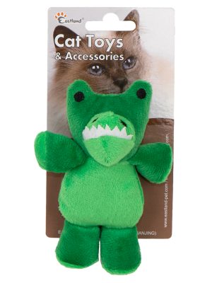 Eastland Kedi Otlu Peluş Timsah 12cm