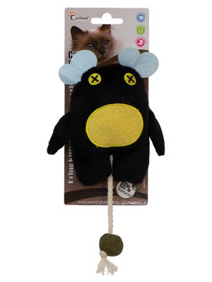 Eastland Catnipli Peluş Siyah Canavar 18cm