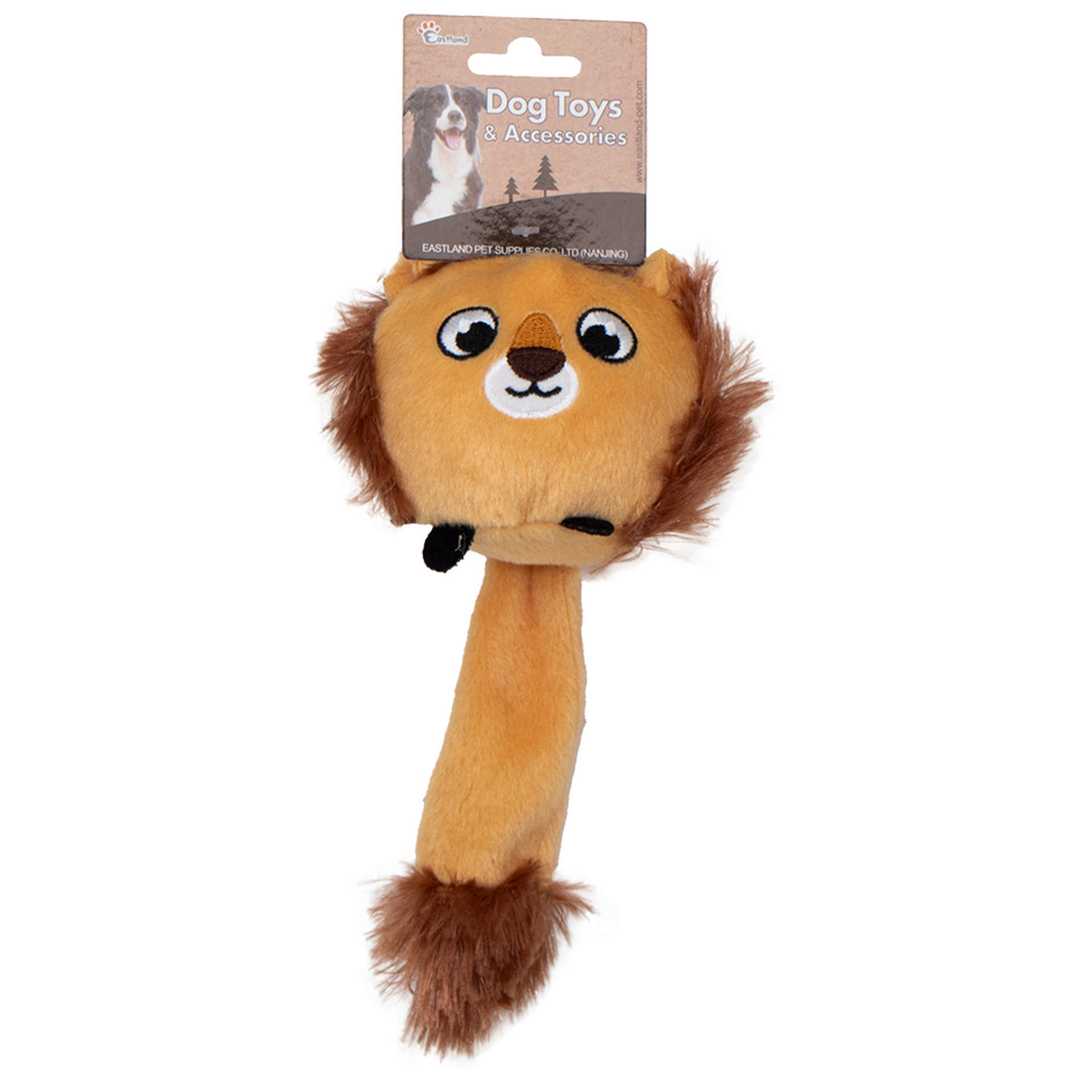 1140510_c67f9b7b7f2cc2cdc134a77bb8196c44.jpg Eastland Hafızalı Sünger Peluş Aslan 25cm - Görsel 1