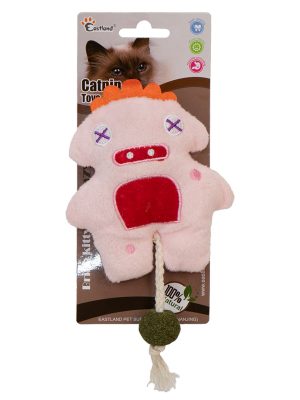 Eastland Catnipli Peluş Pembe Canavar 18cm