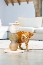 Beeztees DBL Kedi Tırmalama ve Oyuncağı, 34x34x47,5cm - Görsel 3