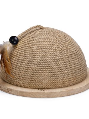 Beeztees DBL Kedi Tırmalama ve Oyuncağı, 34,5x34,5x18cm