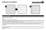 Beeztees Kedi Pencere veya Balkon Koruma Filesi, Şeffaf, 4x3m - Görsel 2