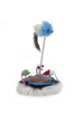 Beeztees Kedi Oyuncağı, Yaylı Fareleri Kediotlu, 15x15x25cm