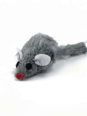 Beeztees Kedi Oyuncağı, Kısa Tüylü Fare, 5cm