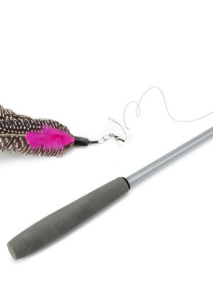 Beeztees Kedi Oltası, Teleskopik Saplı, Tüylü, 40-112cm