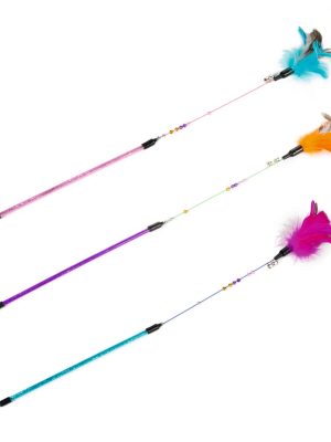 Beeztees Kedi Oltası, Ucu Tüylü-10cm, 50cm