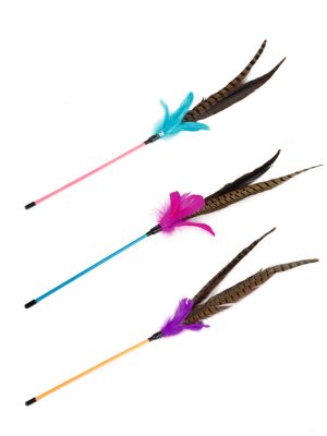 Beeztees Kedi Oltası, Ucu Tüylü-10cm, 30cm