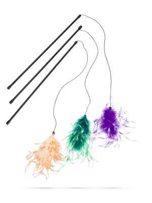 Beeztees Kedi Oltası, Tüy Topağı Uc, 70cm