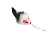 Beeztees Kedi Oltası, Peluş Fare Uc-14cm, Dayanıklı ip, 50cm - Görsel 2