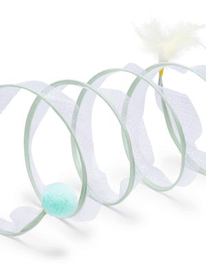 Beeztees Yavru Kedi Tüneli, Spiral Şeklinde, 60x25x25cm