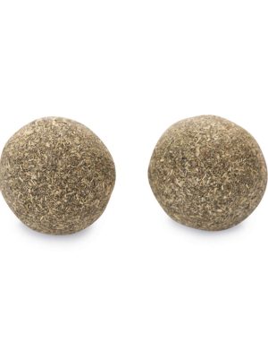 Beeztees Kedi Oyuncağı, Kediotu Topu, 2 Adet, 3,5cm