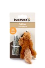 Beeztees Kedi Oyuncağı, Sincap, Kediotlu, Peluş, 14cm - Görsel 2