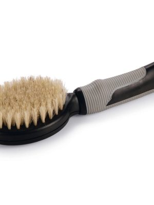 Beeztees Kısa ve Uzun Tüylü Kedi Fırçası, Siyah Gri, 21cm