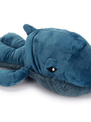 Beeztees Köpek Oyuncağı, Balina, Peluş, Mavi, 34x21x13,5cm