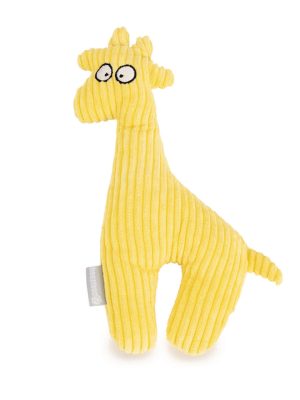 Beeztees Köpek Oyuncağı, Sesli, Zürafa, Kadife, Mavi, 27x15x4cm