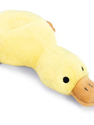 Beeztees Köpek Oyuncağı, Sesli, Ördek, Peluş, Sarı, 32x20x9cm
