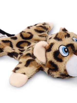 Beeztees Köpek Oyuncağı, Sesli, Kaplan, Peluş, Kahverengi, 18x19x8cm