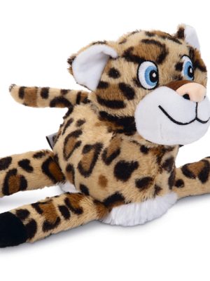 Beeztees Köpek Oyuncağı, Sesli, Zebra, Peluş, Kahverengi, 25x17x10cm