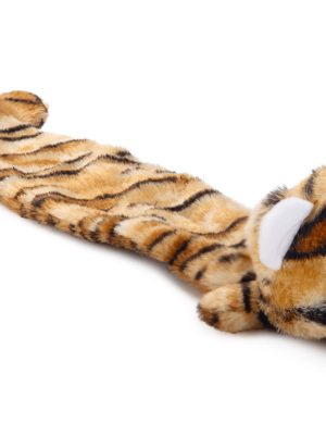 Beeztees Köpek Oyuncağı, Sesli, Kaplan, Peluş, Kahverengi, 53x10x5cm