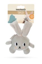 Beeztees Yavru Köpek Oyuncağı, Tavşan, Peluş, Gri, 15x9x4cm - Görsel 5