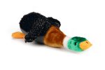 Beeztees Köpek Oyuncağı, Sesli, Ördek, Peluş, Kahverengi/Siyah, 36x25,5x9cm