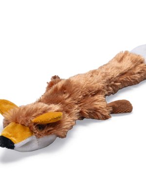 Beeztees Köpek Oyuncağı, Sesli, Tilki, Peluş, Kahverengi, 30x13x2,5cm