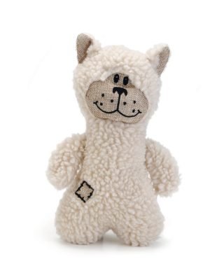 Beeztees Köpek Oyuncağı, Sesli, Ayı, Peluş, Bej, 23x15x7,5cm