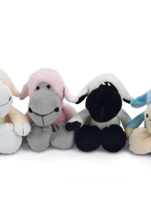 Beeztees Köpek Oyuncağı, Sesli, Koyun, Peluş, Çeşitli Renklerde, 20x15,5x11cm