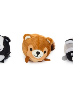 Beeztees Köpek Oyuncağı, Sesli, Peluş, Çeşitli Renklerde, 11cm