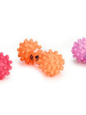 Beeztees Köpek Oyuncağı, Dambıl, Vinyl, Çeşitli Renklerde, 16,5x7x7cm