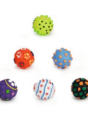 Beeztees Köpek Oyuncağı, Top, Vinyl, Çeşitli Tipler ve Renklerde, S, 5cm