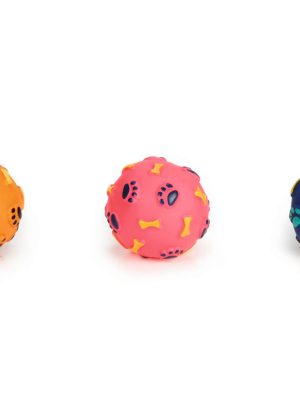 Beeztees Köpek Oyuncağı, Top, Vinyl, Çeşitli Renklerde, S, 8cm