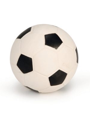 Beeztees Köpek Oyuncağı, Top, Lateks, Sarı/Siyah, L, 10,5cm