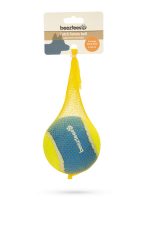 Beeztees Köpek Oyuncağı, Tenis Topu, Mavi/Sarı, 10cm - Görsel 2