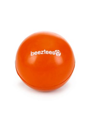 Beeztees Köpek Oyuncağı, Dolu Top, Kauçuk, Turuncu, 6,5cm