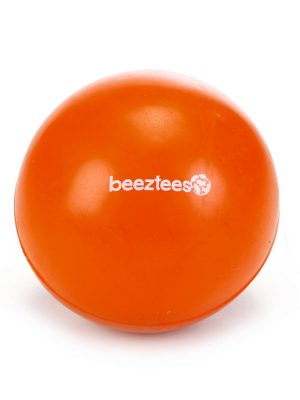 Beeztees Köpek Oyuncağı, Dolu Top, Kauçuk, Turuncu, 9cm