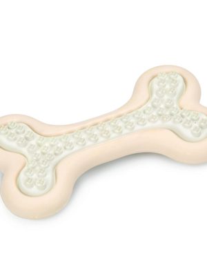 Beeztees Yavru Köpek Diş Oyuncağı, İçi Dolu Halka, Kauçuk, Pembe, 10cm