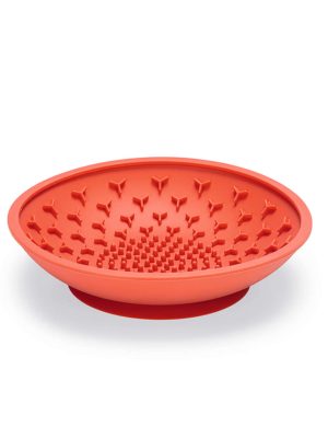 Beeztees Yavru Köpek Mama Yeme Oyuncağı, Silikon, Kırmızı, 19cm