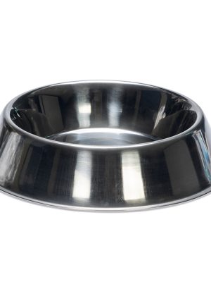 Beeztees Köpek Mama Su Kabı, Paslanmaz Çelik, Kaymaz, 22cm, 1,6L