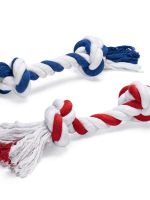 Beeztees Köpek Oyuncağı, Çift Düğümlü Diş İpi, Pamuk İplerden, 62x11x11cm, 400gr