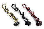 Beeztees Köpek Oyuncağı, Üç Düğümlü Diş İpi, Tutamaçlı, 40cm, 250gr