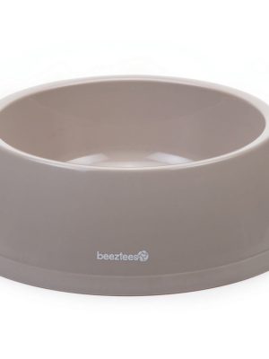 Beeztees Köpek Mama Su Kabı, Plastik, Bej, 2,25L