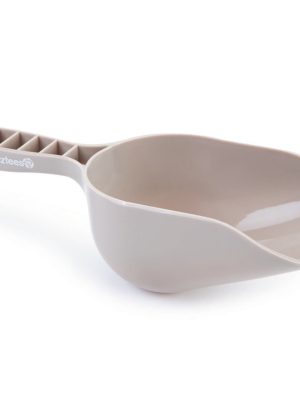 Beeztees Köpek Mama Küreği L, Plastik, Bej, 29cm