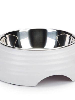 Beeztees Köpek Mama Su Kabı, Paslanmaz Çelik, 22cm