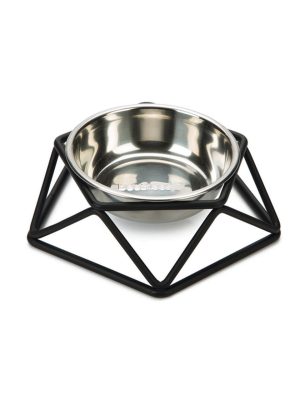 Beeztees Köpek Mama Su Kabı, Paslanmaz Çelik, 15cm, 160ml